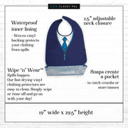 Men's Wipe 'n Wear™ Adult Bib Tie (1 Pack)