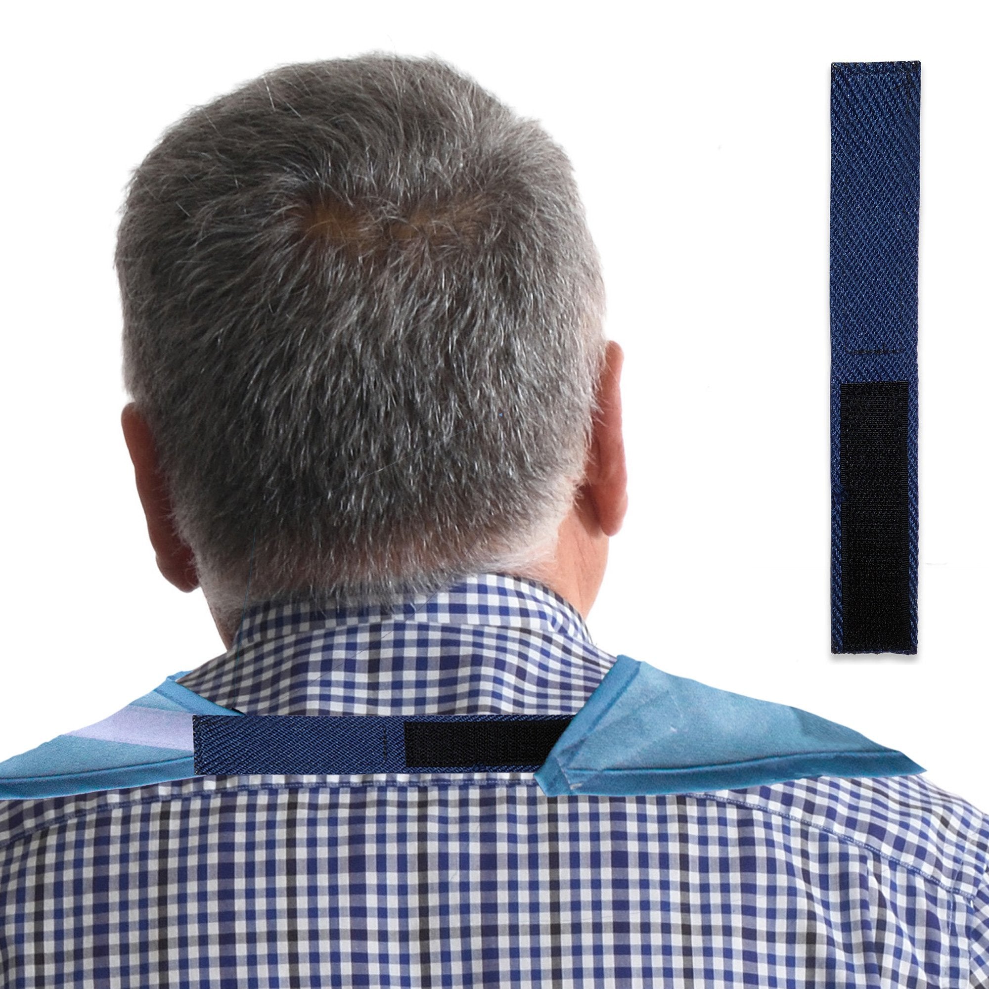 Adult Bib Neck Extender – Extra Comfort & Coverage Adult Bib Neck Extender – Extra Comfort & Coverage