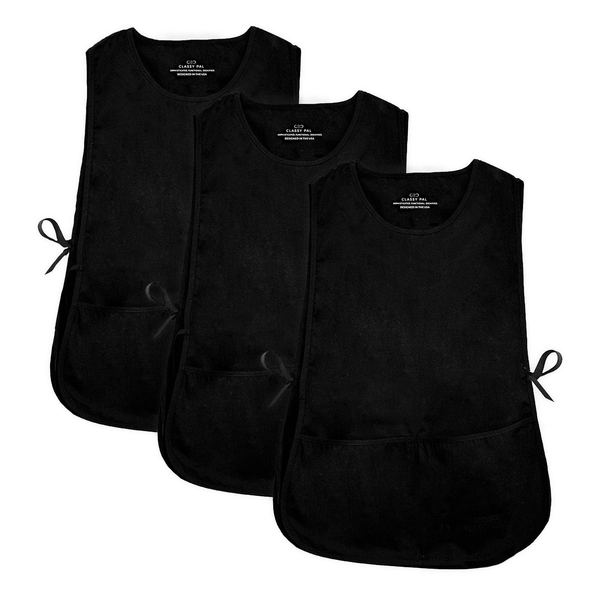 Black Plain Cobbler Apron (1 Pack) - Classy Pal