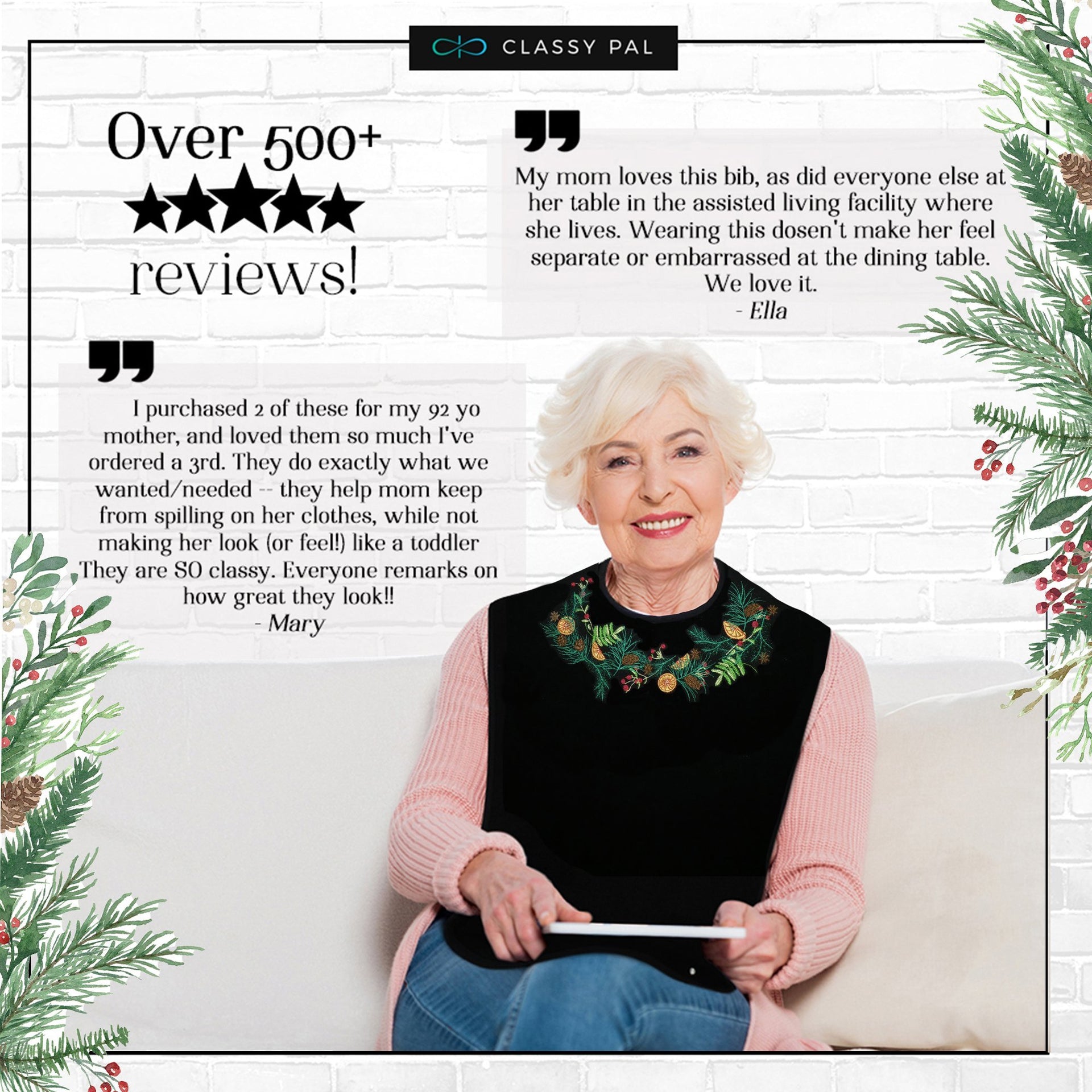 Over 500 5 star reviews!