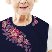 Women's Dress 'n Dine™ Adult Bib Chrysanthemum Sash - Classy Pal Dress 'n Dine Adult Bibs