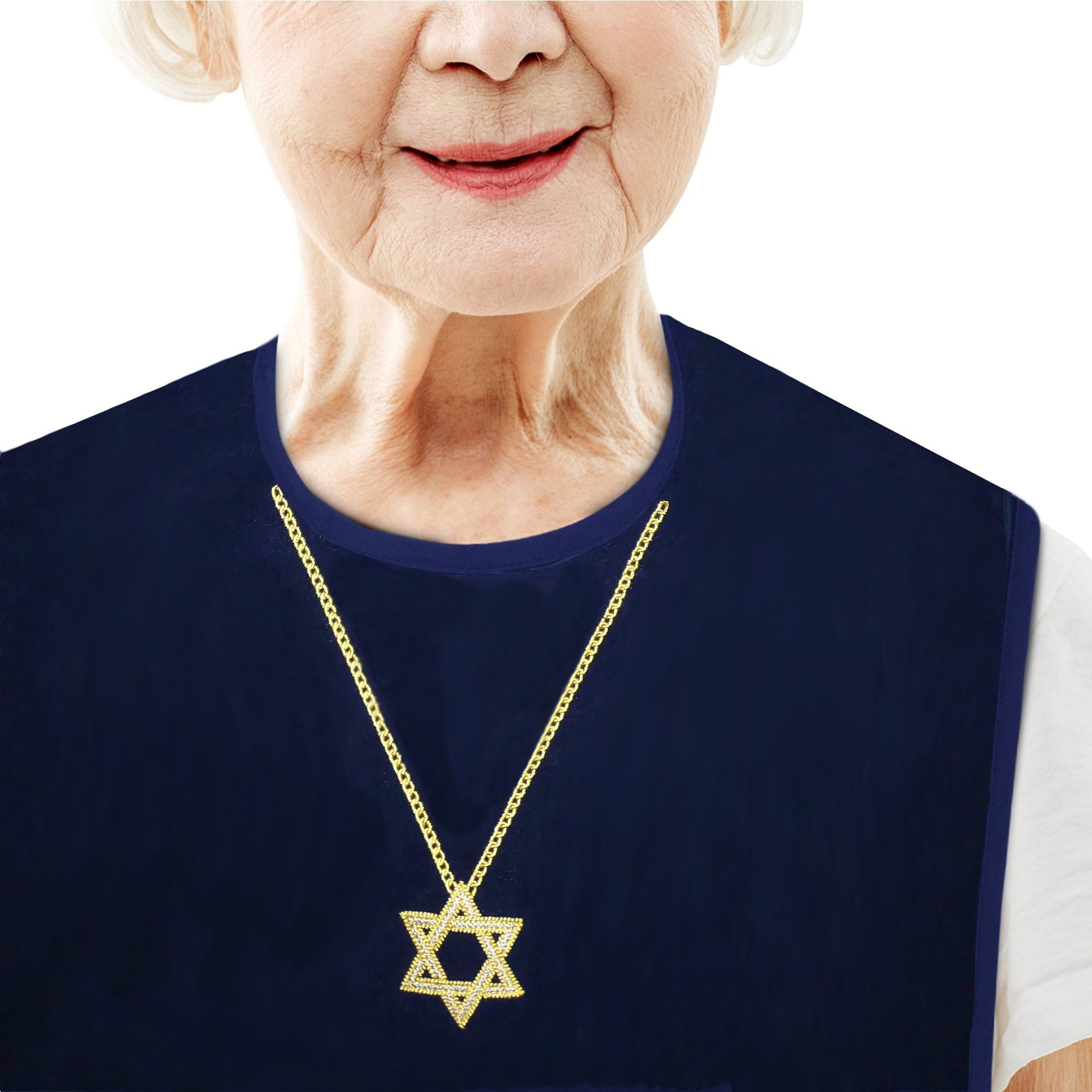 Women's Dress 'n Dine™ Adult Bib Star of David