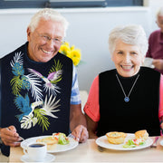 Women's & Men's Dress 'n Dine™ Adult Bib Tropical - Classy Pal Dress 'n Dine Adult Bibs