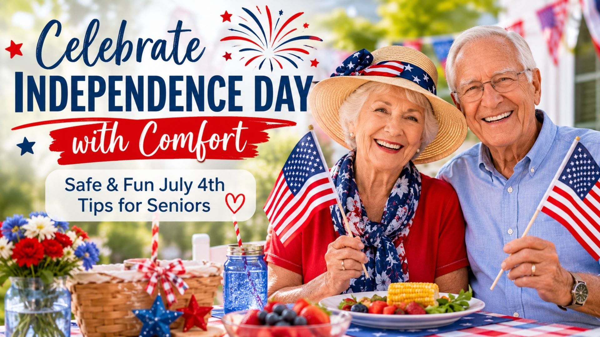 Celebrate Independence Day with Comfort: Safe & Fun July 4th Tips for Seniors