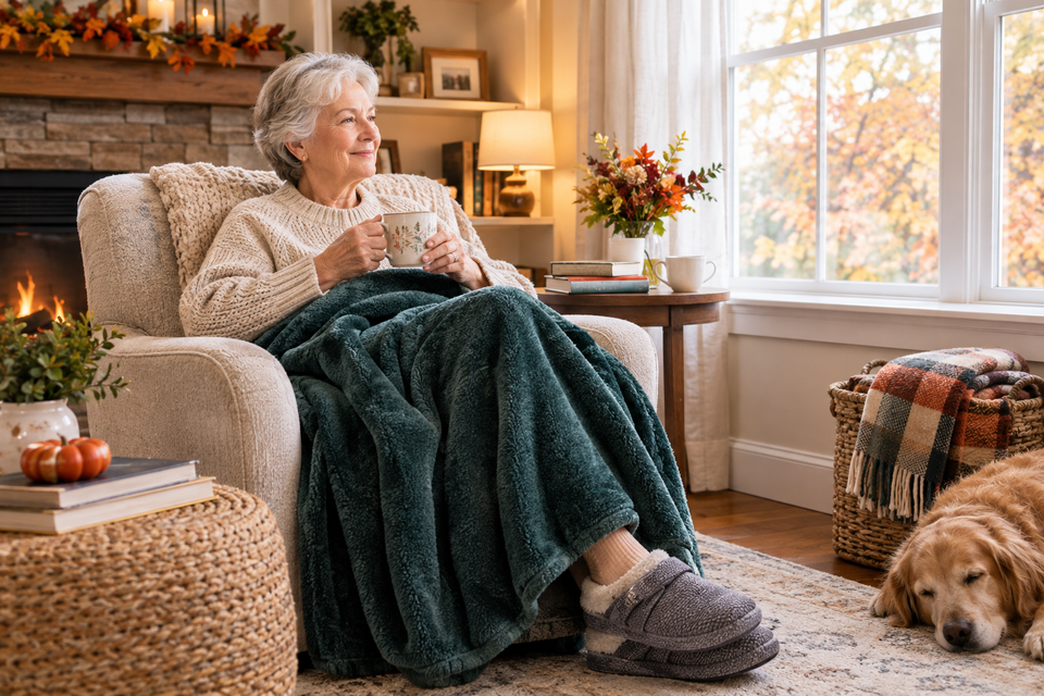 How to Create a Comfortable Home for Older Adults This Fall