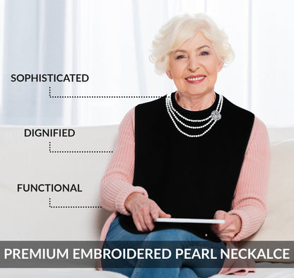 Women's Dress 'n Dine™ Pearl Necklace & Men's Sweater and Tie (2 Pack)