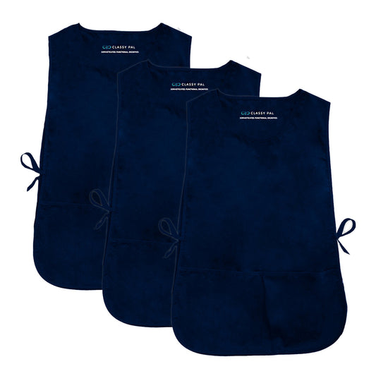 Navy Plain Cobbler Apron (3 Pack) - Classy Pal Aprons