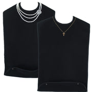 Women's Dress 'n Dine™ Adult Bibs with Pearl Necklace and Gold Cross (2 Pack) - Classy Pal Dress 'n Dine Adult Bibs