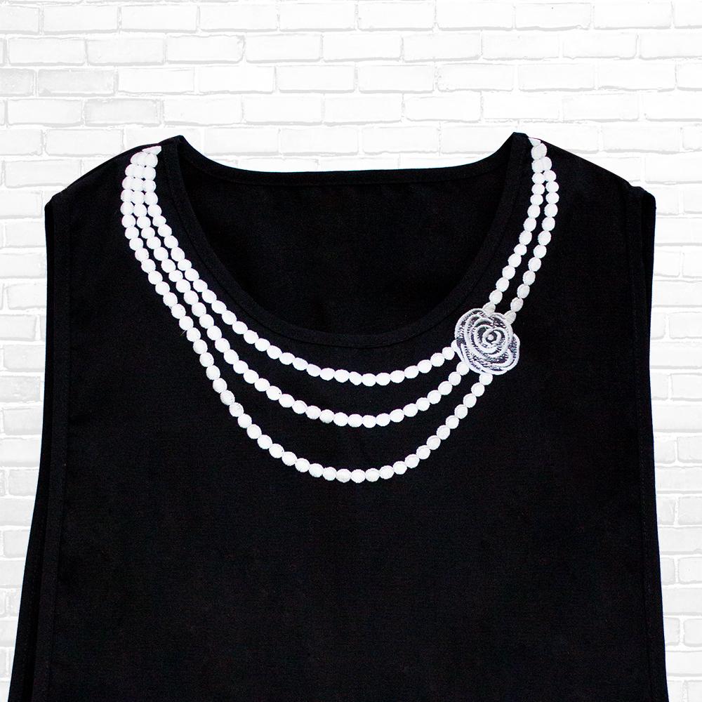 Women's Pearl Necklace Cobbler Apron - Classy Pal Aprons