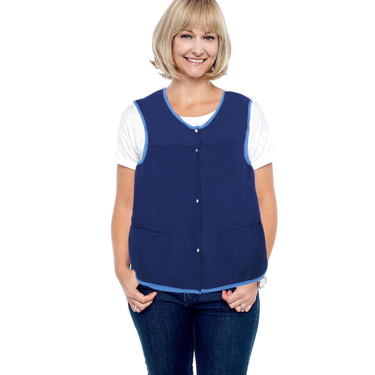 Womens smock best sale tops with pockets